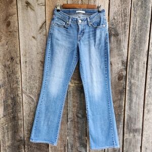 Levis 529 Sz 6 Womens Curvy Bootcut Blue Jeans